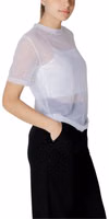 White Polyamide T-Shirt 4