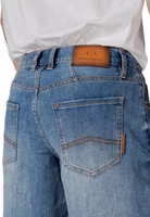 Blue Polyester Bermuda Shorts 5