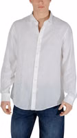 White Linen Dress Shirt 1
