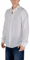 White Linen Dress Shirt 2