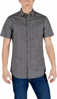 Black Cotton Shortsleeve Shirt 1