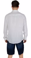 White Linen Dress Shirt 4