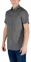 Black Cotton Shortsleeve Shirt 2