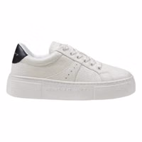 Black Polyester Chunky Sneakers 1