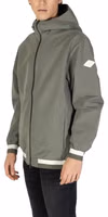 Green Polyester Shell Jacket 3