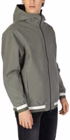 Green Polyester Shell Jacket 4