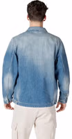 Light Blue Cotton Denim Jacket 2