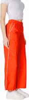 Red Cotton Casual Pants 4