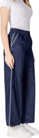 Blue Cotton Casual Pants 4