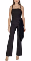 Black Polyester Rompers 2