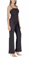 Black Polyester Rompers 4