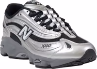 Silver Synthetic Athletic Sneakers 2