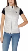 White Polyamide Sleeveless Jacket 3