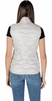 White Polyamide Sleeveless Jacket 5