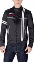 Black Polyamide Biker Jacket 1