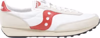White Leather Athletic Sneakers 1