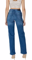 Blue Cotton Relaxed Fit Jeans 2