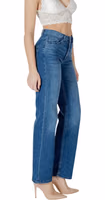 Blue Cotton Relaxed Fit Jeans 4