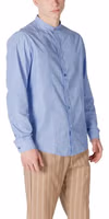 Blue Cotton Shirt 4