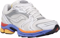 White Synthetic Athletic Sneakers 2