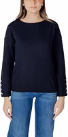 Blue Polyester Sweatshirt 1