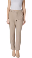 Beige Viscose Pants 1