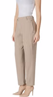 Beige Viscose Pants 3