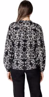 Black Viscose Blouse 2