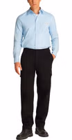 Black Cotton Cargo Pants 3