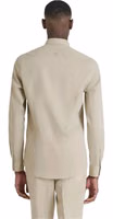 Beige Cotton Shirt 2