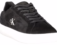 Black Leather Men's Sneaker 2