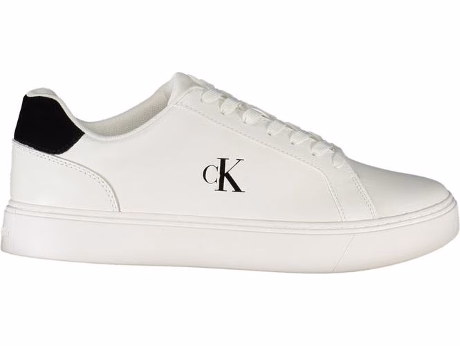 Bianco Polyurethane Men Sneaker