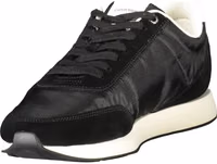 Black Polyester Men Sneaker 3