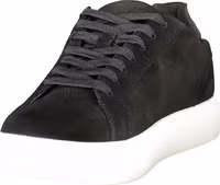 Black Leather Men's Sneaker 3