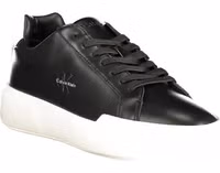 Black Leather Men Sneaker 2