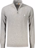 Grey Wool Men Sweater 1