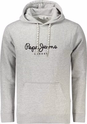 Grigio Cotton Male Sweatshirt
