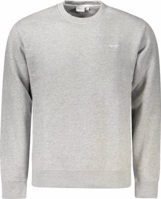 Gray Cotton Men's Sweatshirt