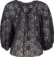 Black Polyester Women's Shirt 2