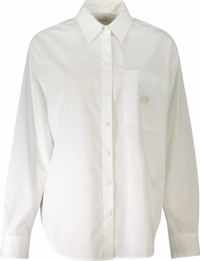 Bianco Cotton Woman Shirt