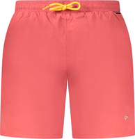 Rosso Poliammide Men's Swim Boxer 1