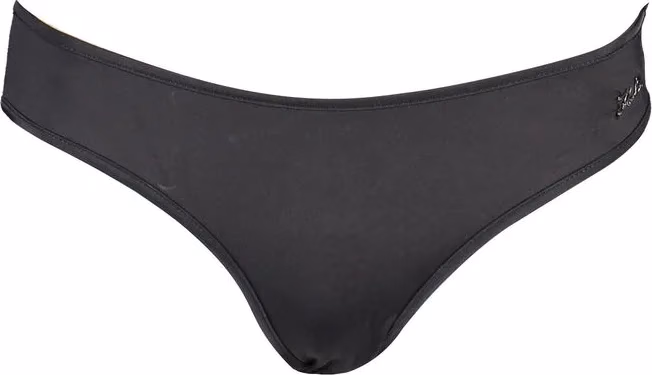 Black Polyamide Women's Swim Briefs