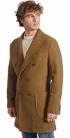 Brown Wool Men's Jacket 2