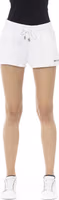 White Cotton Women's Sweatshorts 1