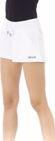 White Cotton Women's Sweatshorts 2