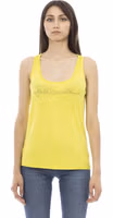 توب نسائي أصفر من الفيسكوز 1