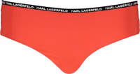 Rosso Poliammide Womens Swim Briefs 1