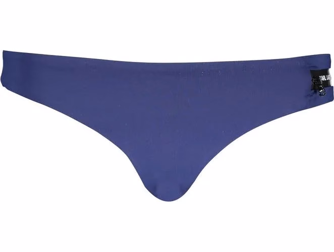 Blue Polyamide Women's Swim Brief