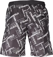 Nero Polyester Men Swimwear Boxer 2