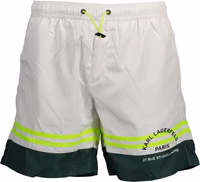 Bianco Polyester Men's Swim Boxer 1